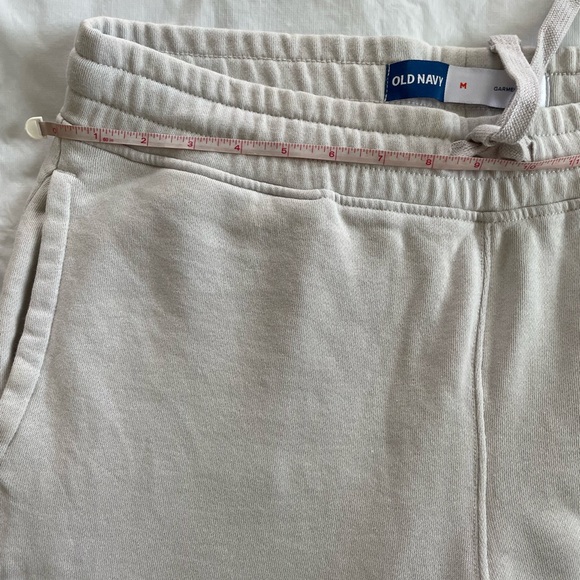 Old Navy Garment-Dye Sweatpants in Gray/Light Pink Size-Medium NWOT - Picture 5 of 15